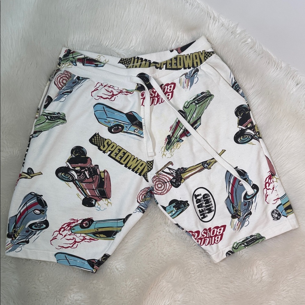 #645 Billionaire Boys Club Motorways Print Shorts size L